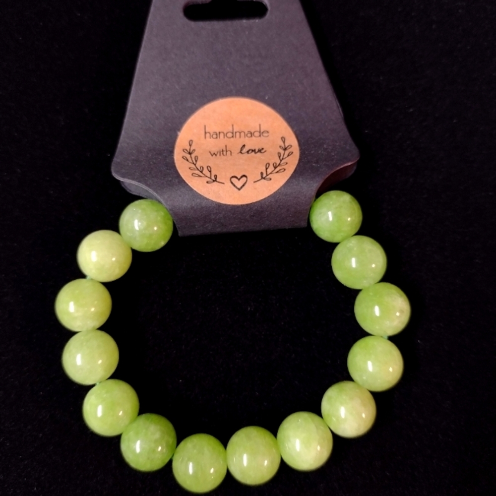 large bead Jade bracelet